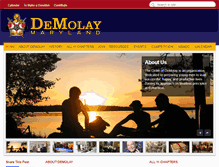 Tablet Screenshot of marylanddemolay.org